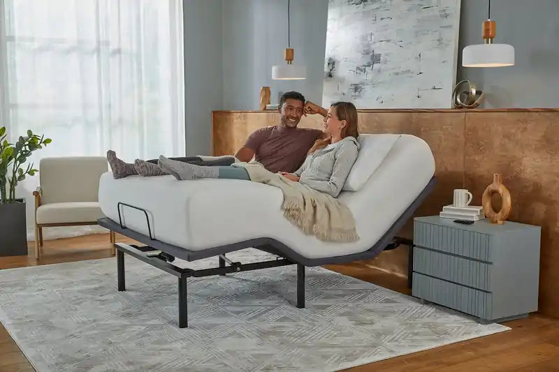 Sommier réglable une place XL Baselogic Silver