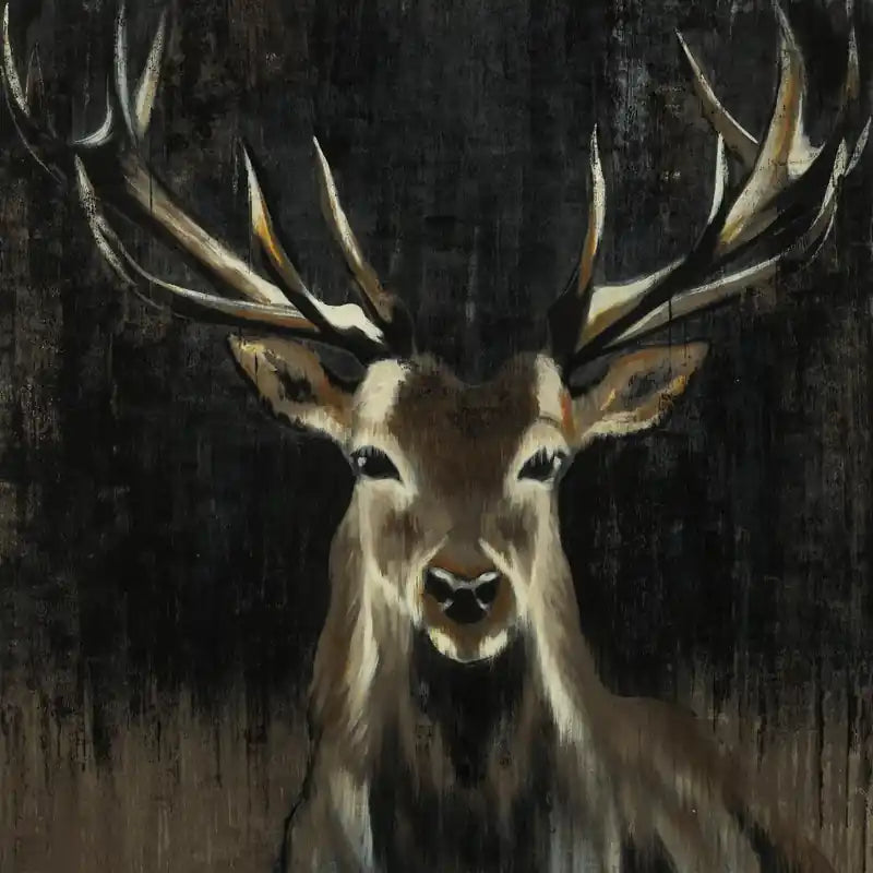 Young Buck Giant Art 54x54 Wall Art