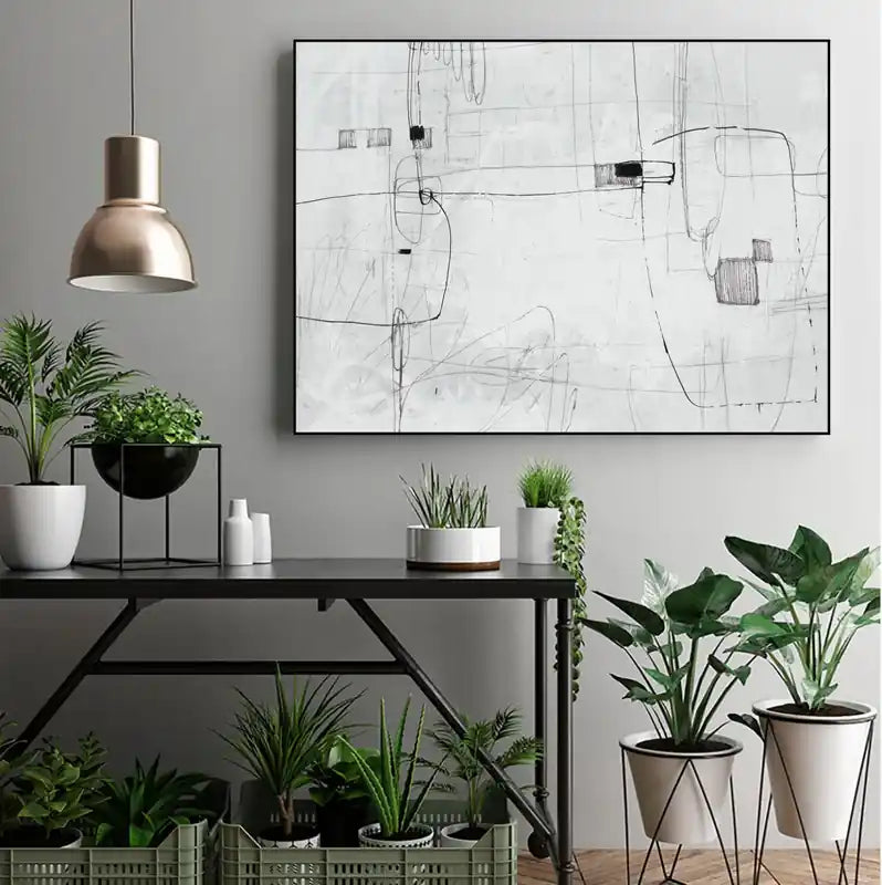 Tableau mural encadré Parkour Canvas noir 24x18