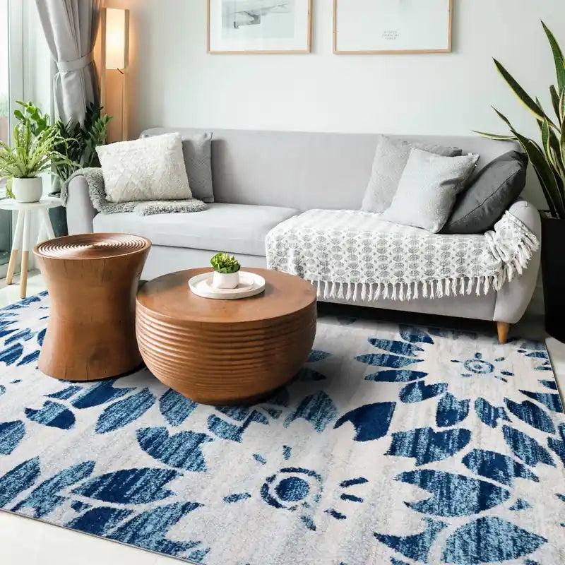 Tapis de surface Roma Blue Sun 7x10