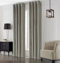 Edison Light Grey Grommet Curtain Panel - 52 X 63
