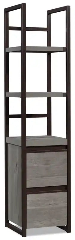 Manhattan Gate 16.54 Commercial Grade Bookcase - Mystic Oak