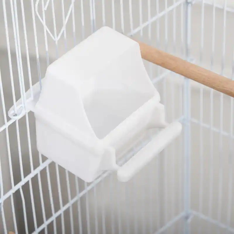 62 Cage à oiseaux pour perruches avec roulettes, support détachable, rangement