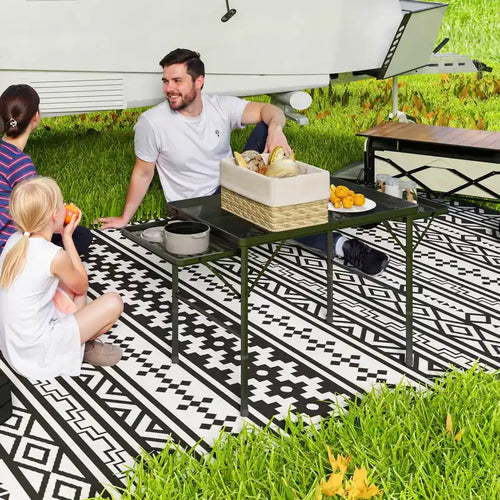 Table de grillade pliante de 1,37 m, Table de camping réglable en hauteur