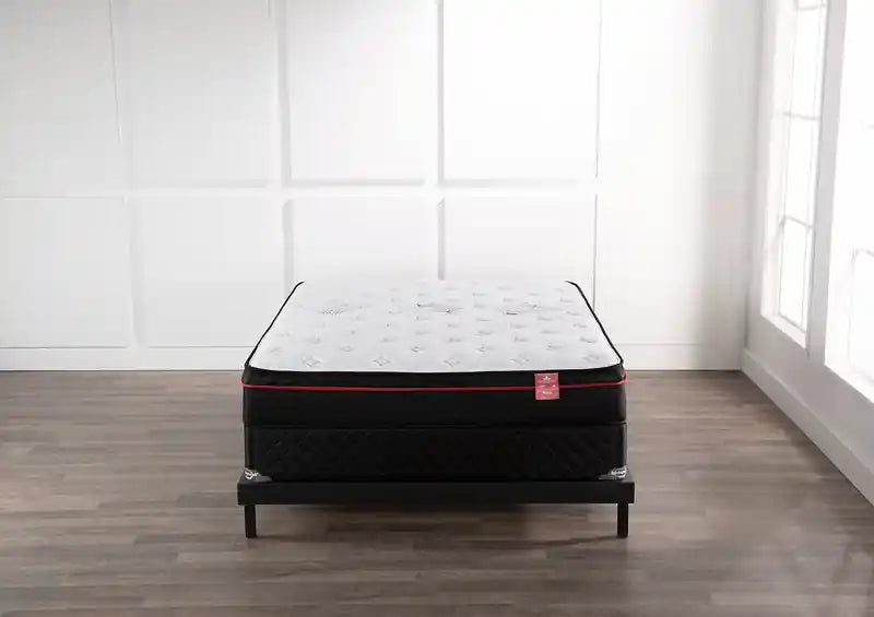 Sommier tapissier profil bas Springwall True North 2019, grand lit