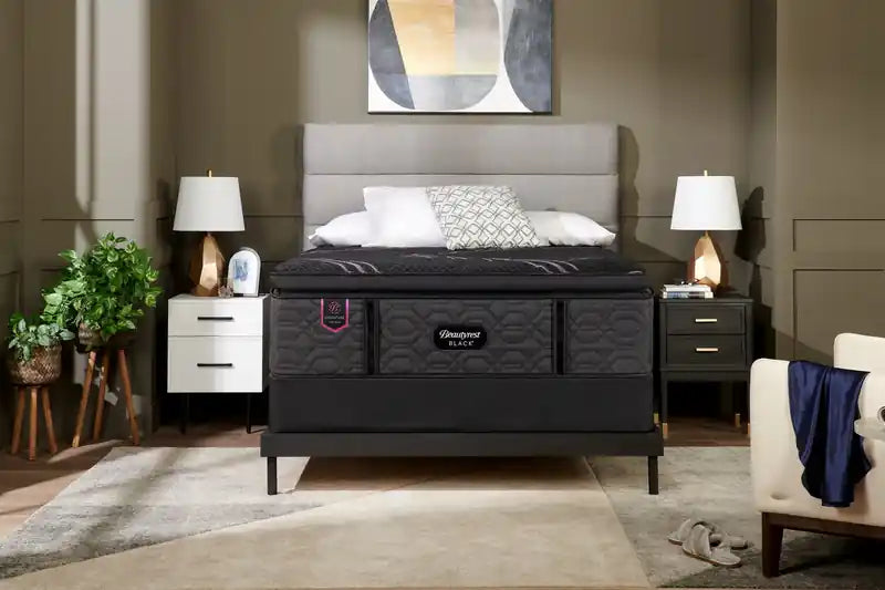 Matelas Twin XL Euro Pillowtop Beautyrest Black Signature Orchid